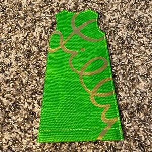 NEW Lilly Pulitzer Glasses Case Green Shift Shaped Sunglass/Eyeglass